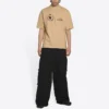 Tricou Balenciaga x WFP, croială medie, „Khaki” 612966THV849605