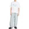 Tricou Balenciaga x WFP, croială medie, „White” 612966TMVL29086