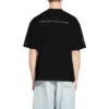 Tricou Balenciaga x WFP cu croială medie „Black” 612966TMVL21070
