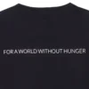 Tricou Balenciaga x WFP cu croială medie „Black” 612966TMVL21070