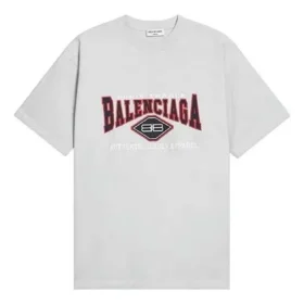 Tricou BB Authentic Jersey, croială largă, „Gri deschis” 641675TMVA99012
