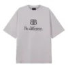 Tricou BB Be Different, croială medie, „Gri” 612966TNVU99784