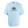 Tricou BB cu croială regulată, cu țesătură interlock „Light Blue” 578139TGV755840