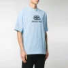 Tricou BB cu croială regulată, cu țesătură interlock „Light Blue” 578139TGV755840