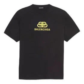 Tricou BB cu croială regulată, din țesătură interlock „Negru” 578139TEV481361