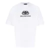 Tricou BB cu croială regulată, din tricot interlock „Alb” 578139TEV489044