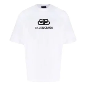 Tricou BB cu croială regulată, din tricot interlock „Alb” 578139TEV489044