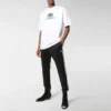 Tricou BB cu croială regulată, din tricot interlock „Alb” 578139TEV489044