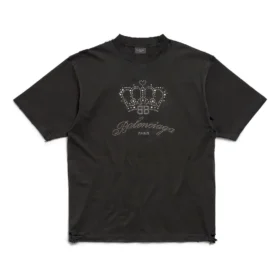 Tricou BB Motel, croială medie „Black” 764235TQVK91083