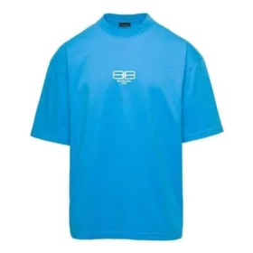 Tricou BB Paris Icon, croială medie, „Blue Sky” 612966TMVG74090