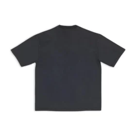 Tricou BB Paris Icon, croială medie „Negru Alb” 612966TMVG79034
