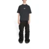 Tricou BB Paris Icon, croială medie „Negru Alb” 612966TMVG79034