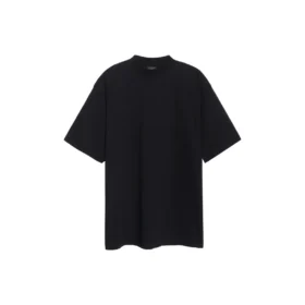 Tricou BB Paris Strass, croială medie, „Black Faded” 739784TOVU81055