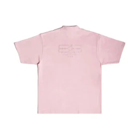 Tricou BB Paris Strass, croială medie „Roz” 739784TOVU83167