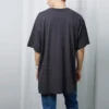 Tricou BB supradimensionat, spălat, cu țesătură interlock „Navy Black” 583214TFV658060