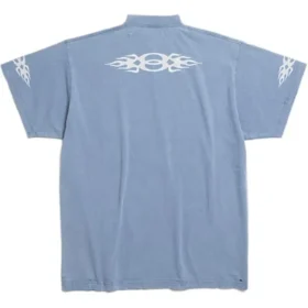 Tricou Burning Unity Oversized „Albastru deschis” 787349TQVW74164