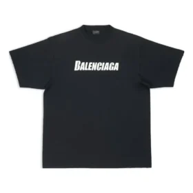 Tricou Caps, croială dreptă „Negru” 651795TNVL11070