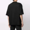 Tricou casual pentru bărbați Balenciaga SS21 cu imprimeu, mânecă scurtă, mărime mare, negru 641614TJV801070