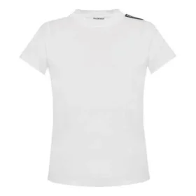 Tricou casual Rose cu mânecă scurtă, alb 571213TEVB69044