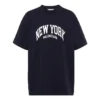 Tricou Cities New York, croială medie „Dark Blue” 612965TLVM23967
