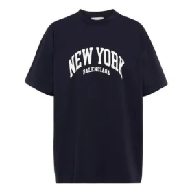 Tricou Cities New York, croială medie „Dark Blue” 612965TLVM23967