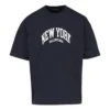 Tricou Cities New York, croială medie, „Navy” 612966TLVM23967