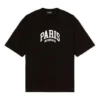 Tricou Cities Paris, croială medie „Negru” 612966TLVL71070