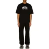 Tricou Cities Paris, croială medie „Negru” 612966TLVL71070