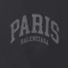 Tricou Cities Paris, croială medie „Nero” 612966TLVL71069