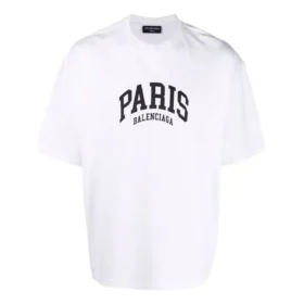 Tricou Cities Paris, croială medie „White” 612966TLVL79040