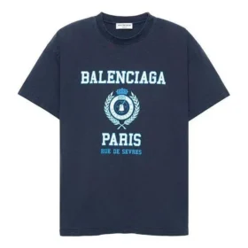Tricou College 1917 cu croială medie „Blue” 612965TMV954140