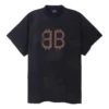 Tricou Crypto Oversized „Black Faded” 739028TOVN81055