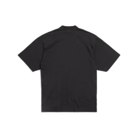 Tricou cu șablon politic „Black White” 764235TQVI51569