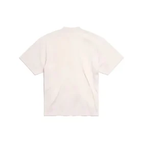 Tricou cu șablon politic „White Black” 764235TQVI59784