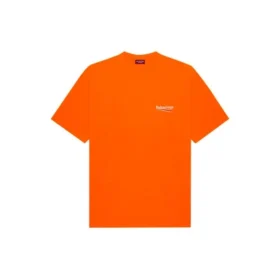 Tricou cu croială largă „Fluo Orange” 641675TKVE87073