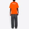 Tricou cu croială largă „Fluo Orange” 641675TKVE87073