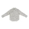 Tricou cu croială largă și benzi cu logo pe toată suprafața „Grey” 662983TML201240