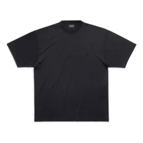 Tricou cu croială medie „Black Faded” 739784TOVF49034