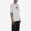 Tricou cu croială regulată din tricot interlock BB „Grey” 578139TGV751300