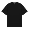 Tricou cu culoare solidă „Negru” 651795TAV041000