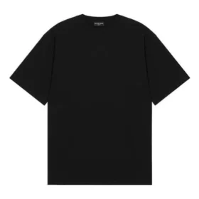 Tricou cu culoare solidă „Negru” 651795TAV041000