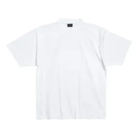 Tricou cu desen manual, croială medie, „Alb” 764235TPVU49601