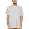 Tricou cu desen manual, croială medie, „Alb” 764235TPVU49601