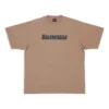 Tricou cu glugă, croială largă „Tan” 651795TNVL17761