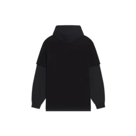 Tricou cu glugă și mâneci lungi Slime „Negru” 681029TLVF11069
