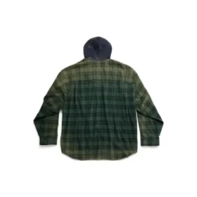Tricou cu glugă oversized „Green” 746369TOM213328