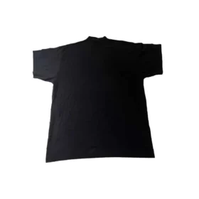 Tricou cu guler rotund BE KIND „Black” 739028TPVD51569