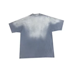 Tricou cu guler rotund BE KIND „Blue” 764235TPVD54313