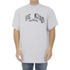Tricou cu guler rotund BE KIND „Grey” 739028TPVD51167