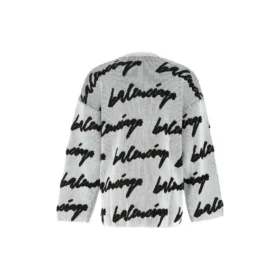 Tricou cu guler rotund din bumbac 3D Scribble „White” 625985T31809040